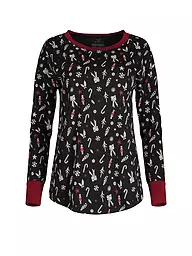 SKINY | Pyjamashirt jollyholly christmas | Blu scuro