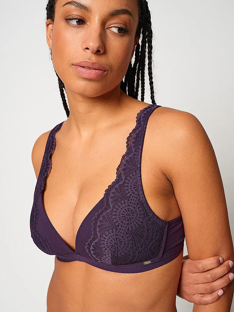 SKINY | Reggiseno a triangolo COTTON ORNAMENTS mysterio | 