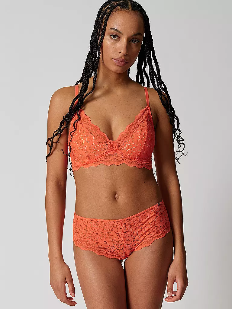 SKINY | Reggiseno a triangolo imbottito cheeky flamingo | Arancione