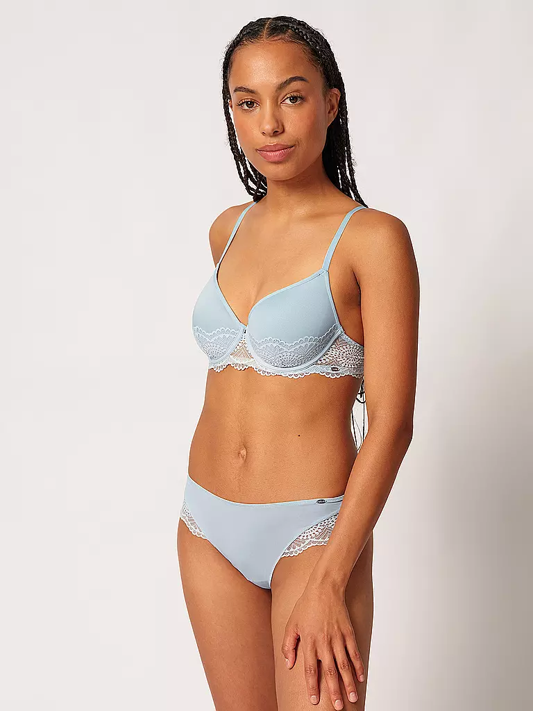 SKINY | Reggiseno imbottito con ferretto angel falls | Blu chiaro