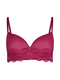 SKINY | Reggiseno imbottito con ferretto sangria | Rosso