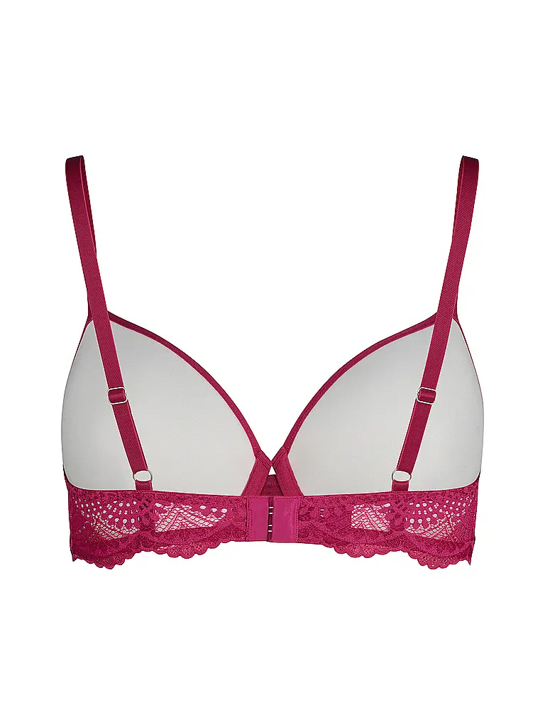 SKINY | Reggiseno imbottito con ferretto sangria | Rosso