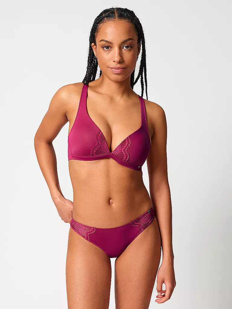SKINY | Reggiseno senza ferretto MICRORNAMENTS | Rosso