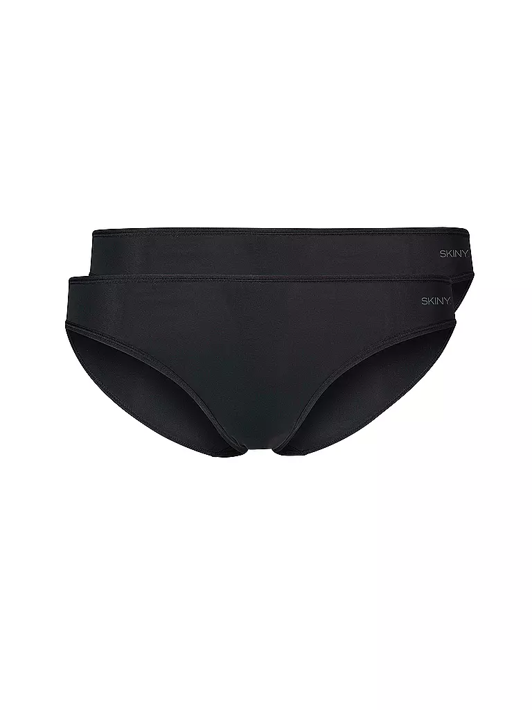 SKINY | Rio-Slip confezione da 2 "Micro Lovers" (Nero) | Nero