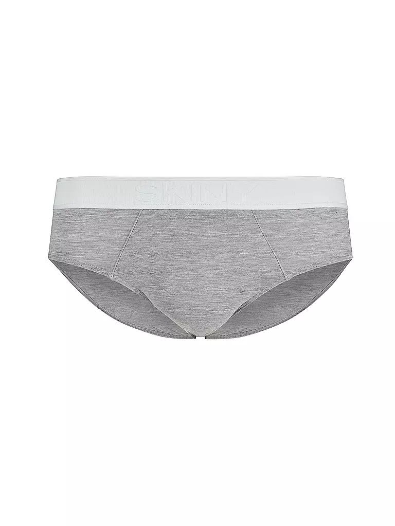 SKINY | Slip "Bamboo Deluxe" stone grey mela | Grigio