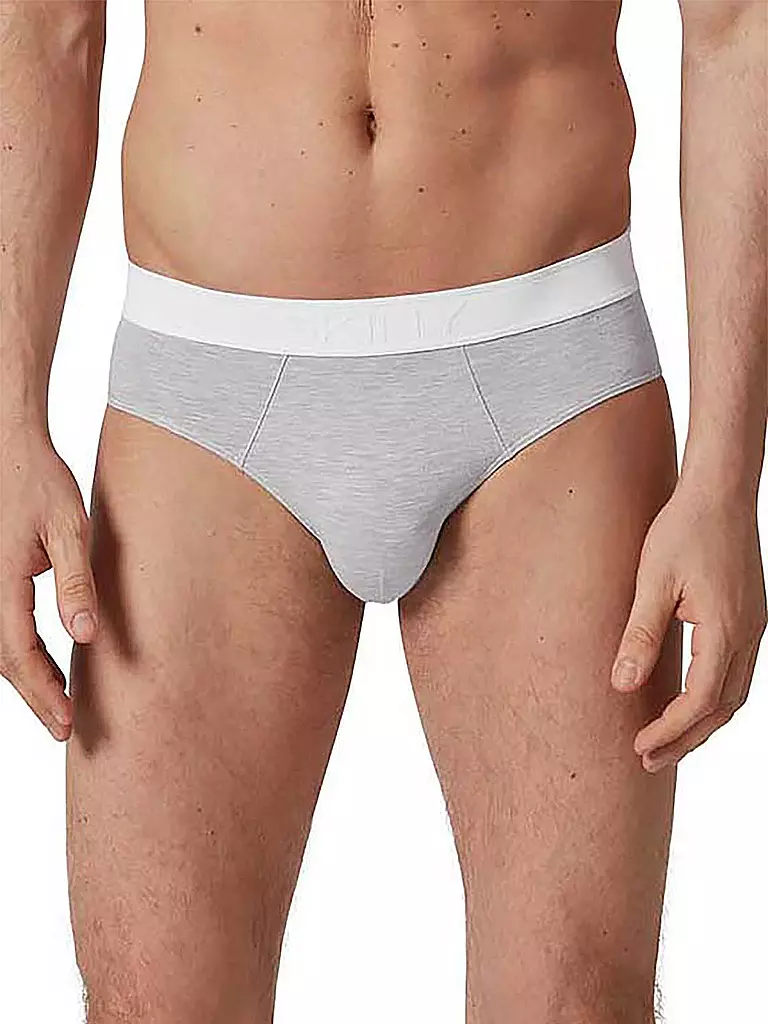 SKINY | Slip "Bamboo Deluxe" stone grey mela | Grigio