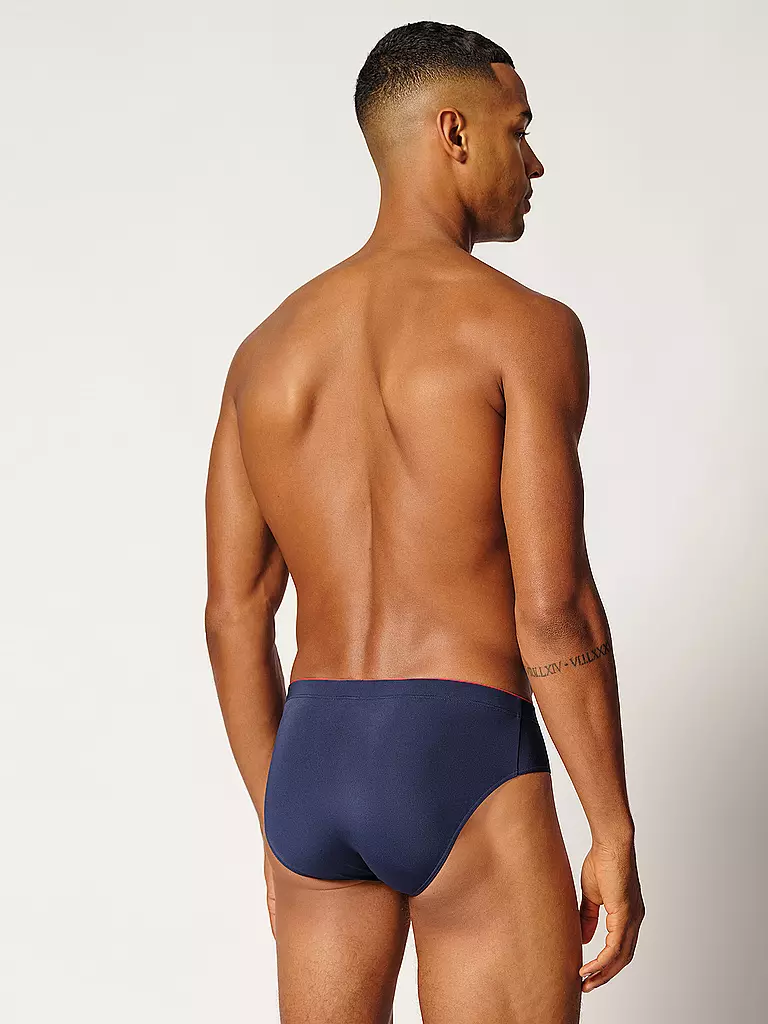 SKINY | Slip 2er Pkg. navyred stripes selection | Blu scuro