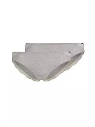 SKINY | Slip confezione da 2 bianco | Grigio chiaro