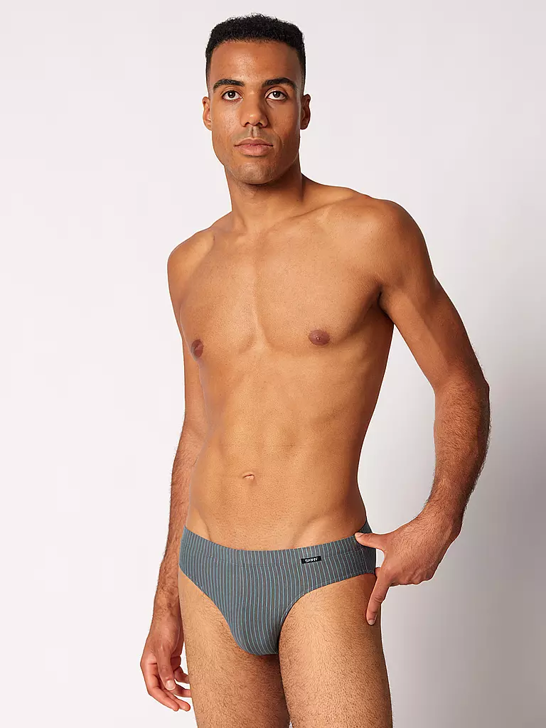 SKINY | Slip confezione da 2 gunmetal stripes selection | 