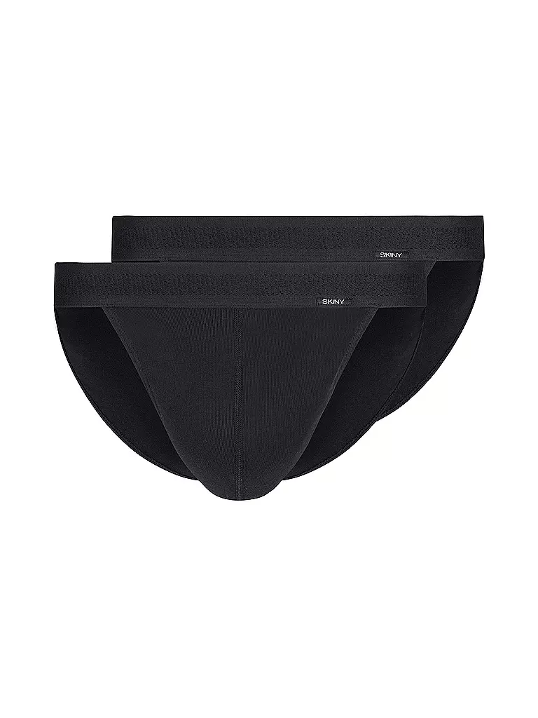 SKINY | Slip confezione da 2 nero | Nero