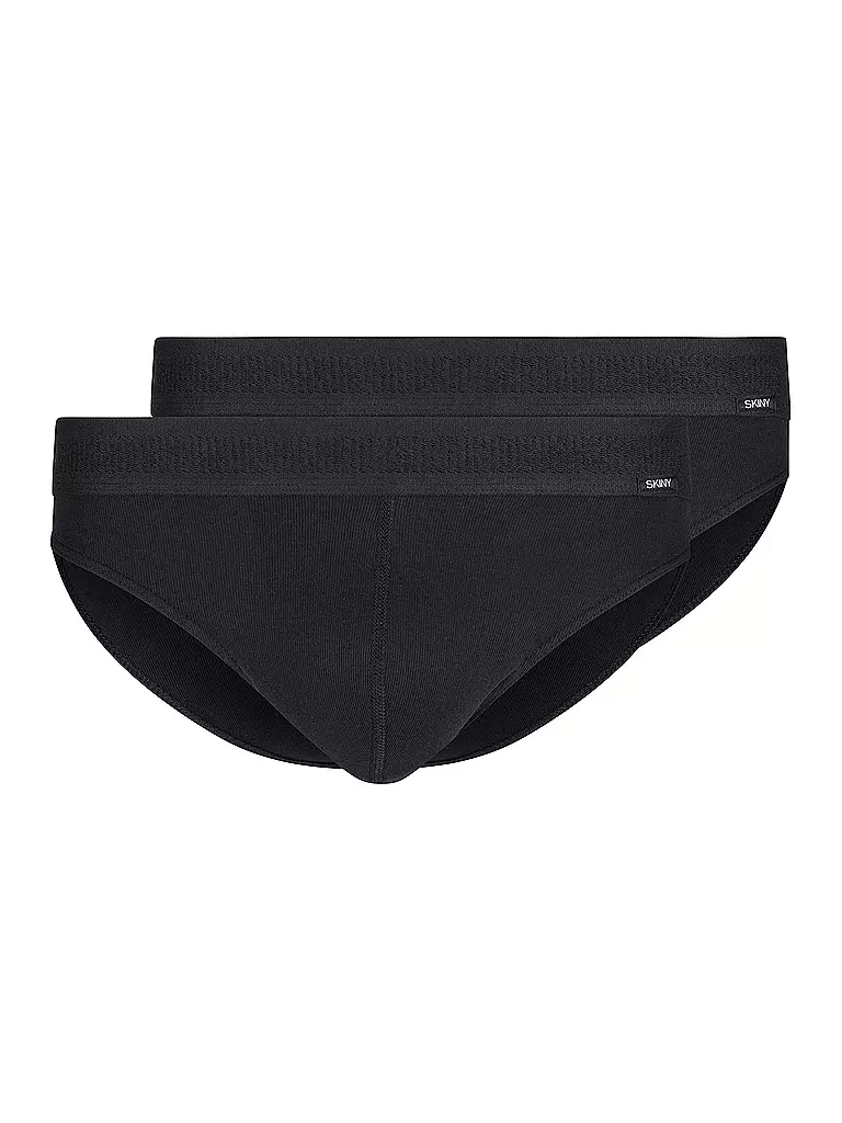 SKINY | Slip confezione da 2 nero | Nero