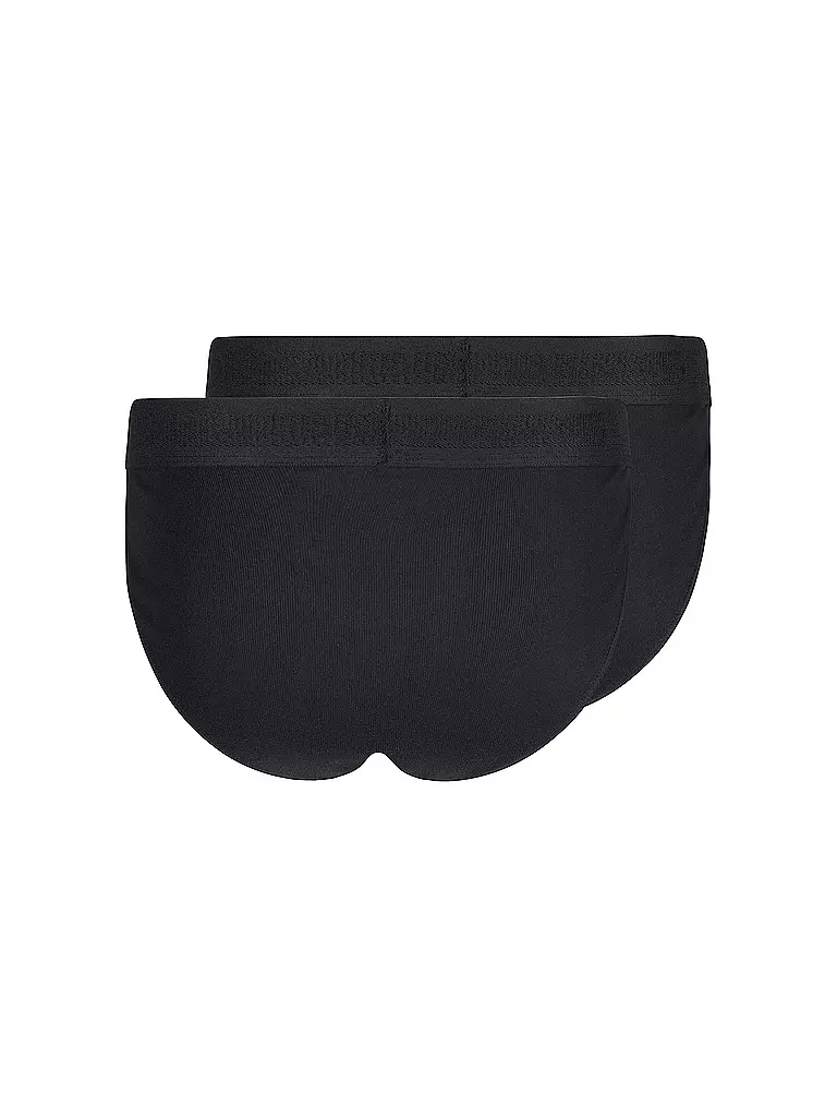SKINY | Slip confezione da 2 nero | Nero