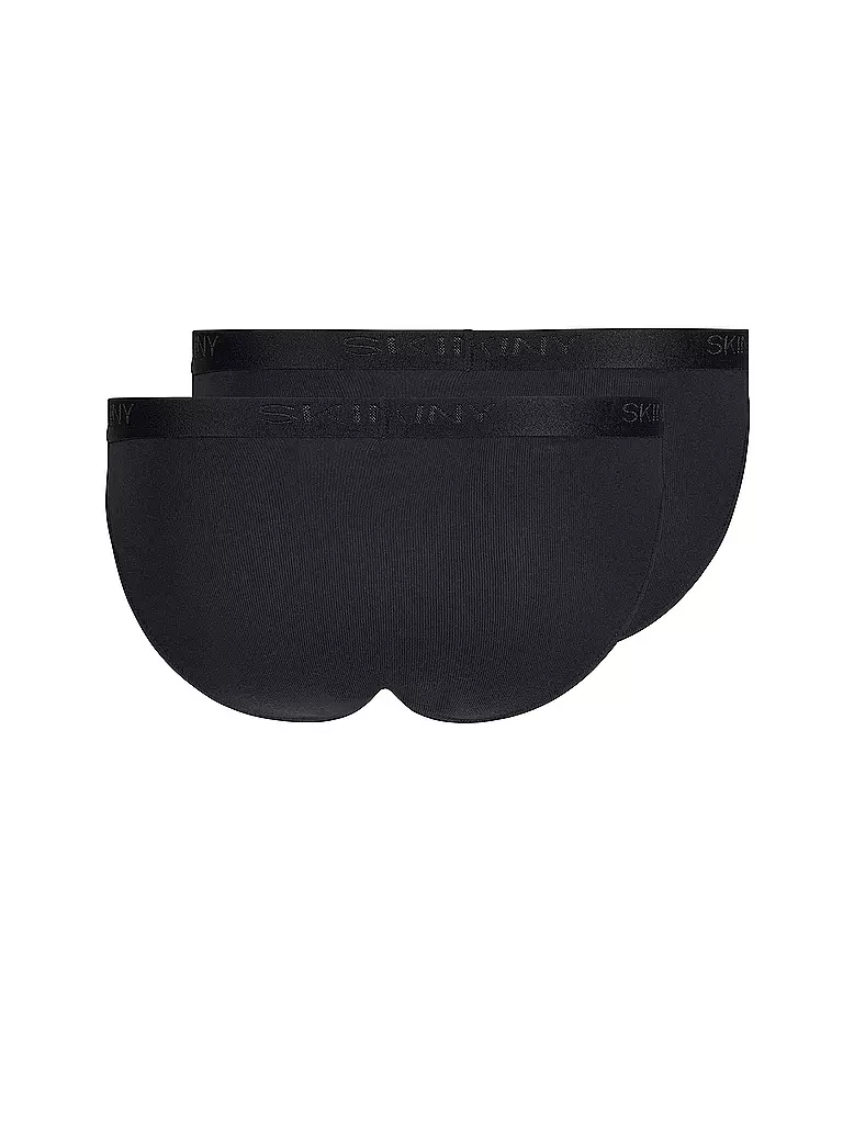 SKINY | Slip confezione da 2 nero | Nero