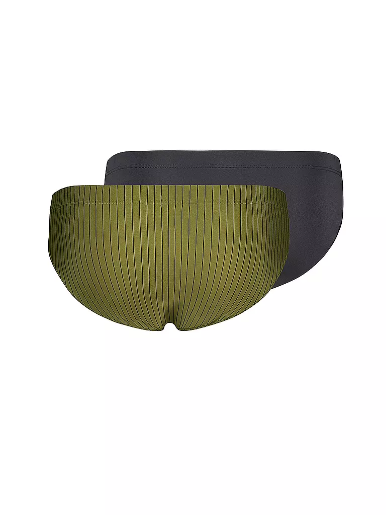 SKINY | Slip confezione da 2 pz. muschio antracite | 