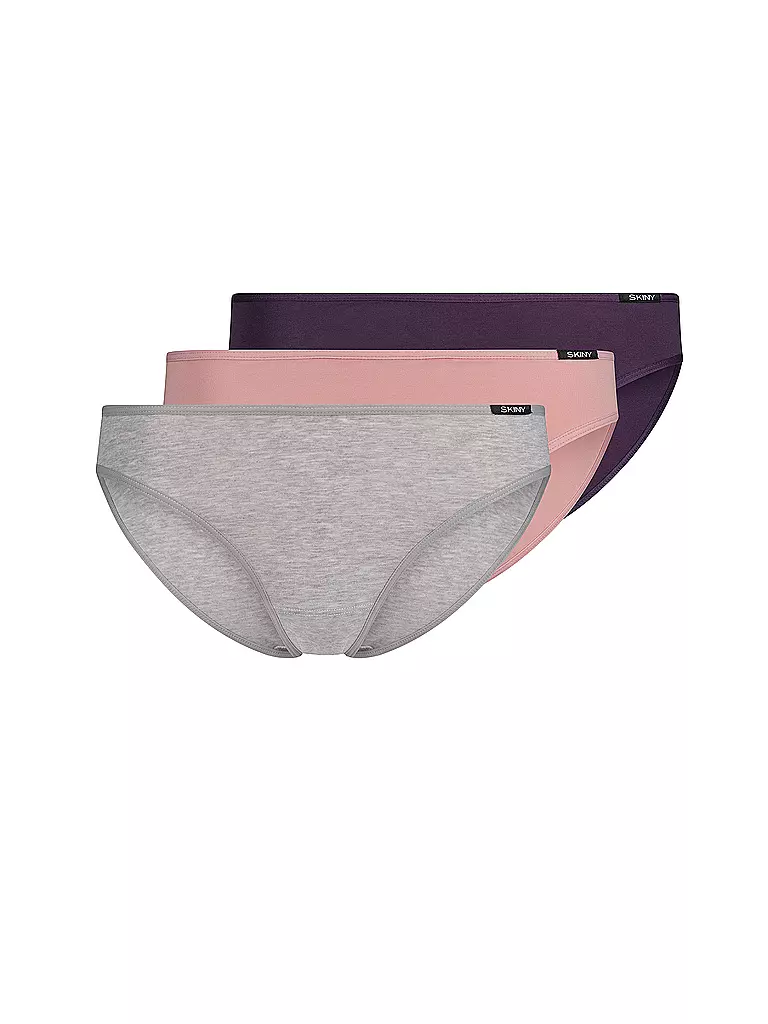 SKINY | Slip RIO confezione da 3 zephyrmysterio selection | Rosa
