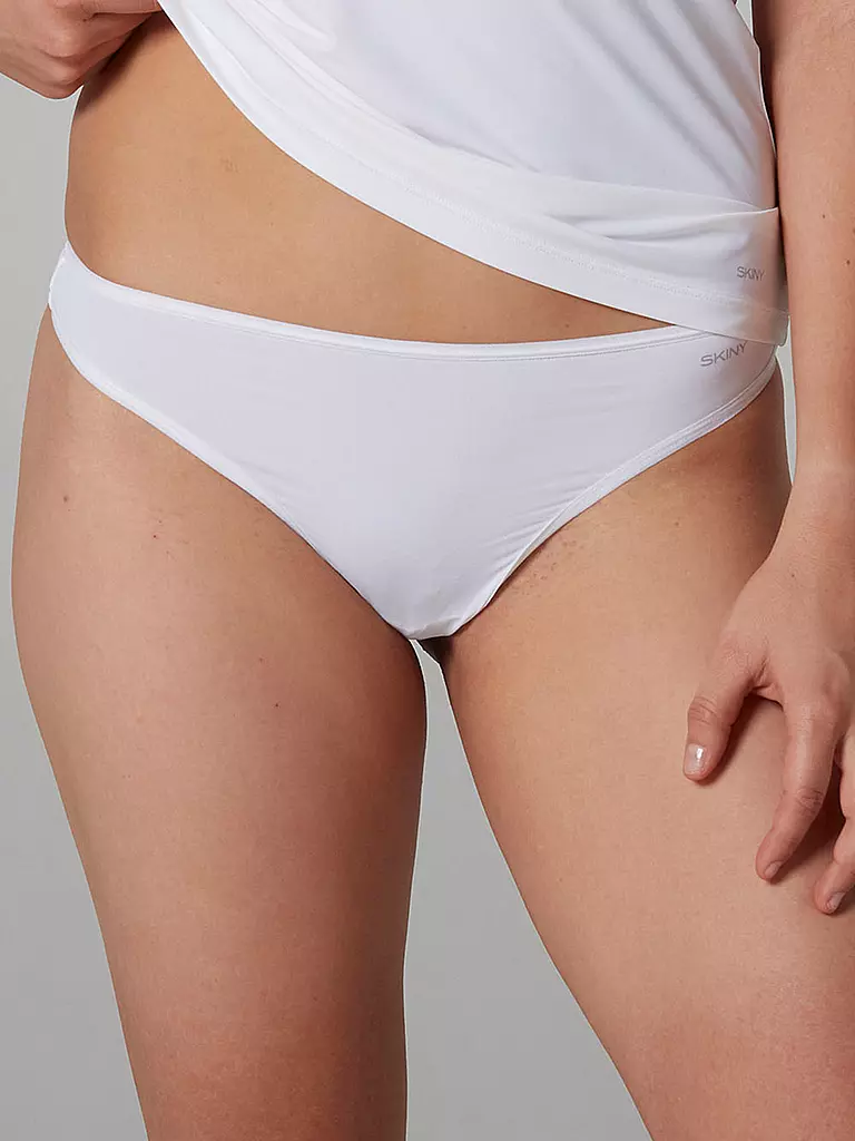 SKINY | String confezione da 2 "Micro Lovers" (Bianco) | 