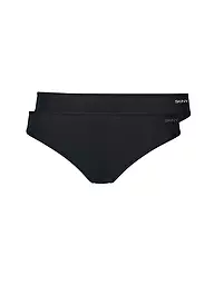 SKINY | String 2-er Pkg. "Micro Lovers" garnetblack selection | Nero