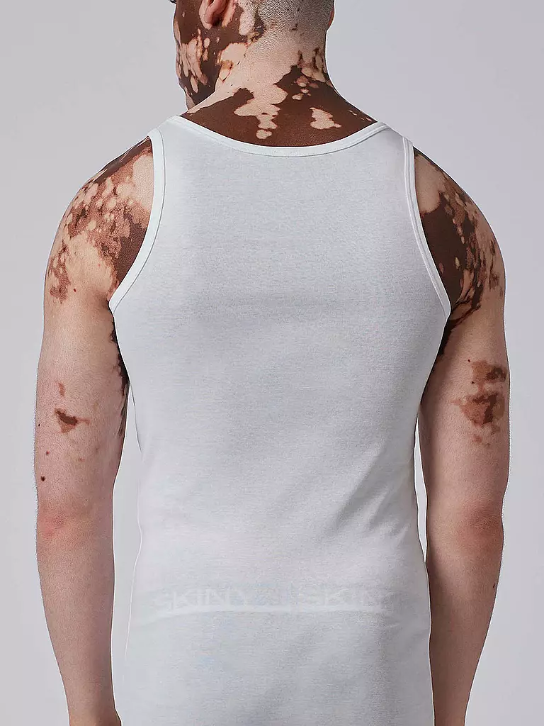 SKINY | Top - Canottiera, confezione da 2 (Bianco) | 