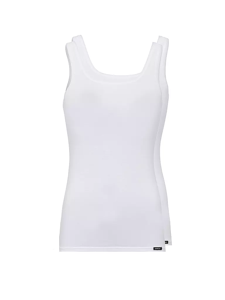 SKINY | Top confezione da 2 "Advantage Cotton" (Bianco) | Bianco