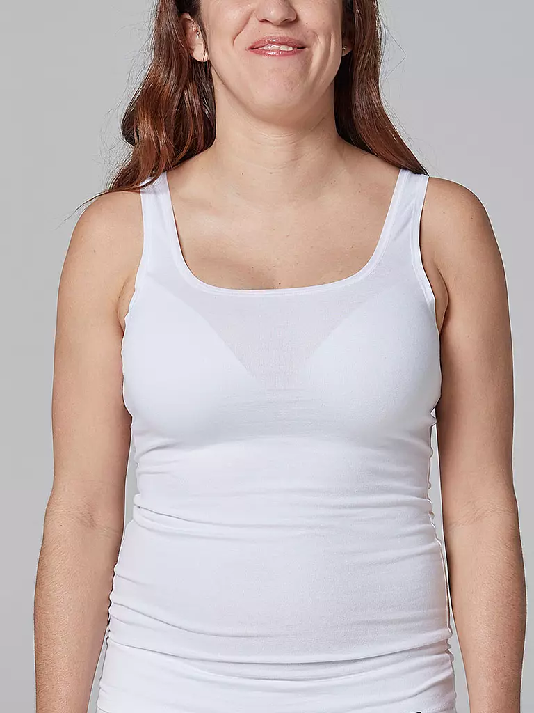 SKINY | Top confezione da 2 "Advantage Cotton" (Bianco) | Bianco