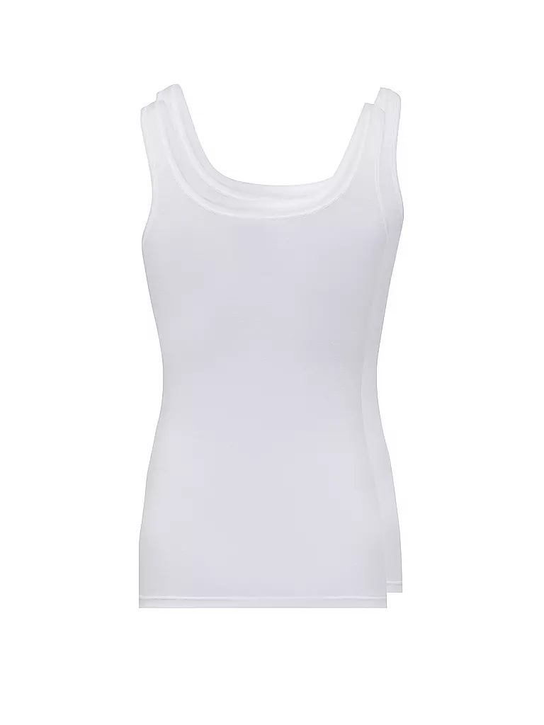 SKINY | Top confezione da 2 "Advantage Cotton" (Bianco) | 