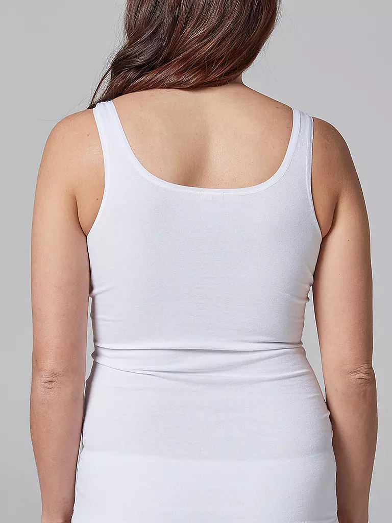 SKINY | Top confezione da 2 "Advantage Cotton" (Bianco) | 