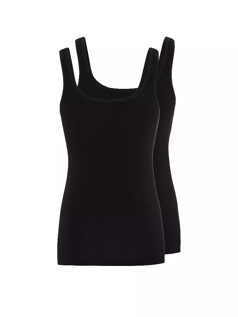 SKINY | Top confezione da 2 "Advantage Cotton" (Nero) | 