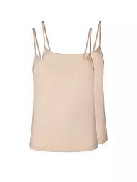 SKINY | Top confezione da 2 "Micro Lovers" (Nero) | Beige