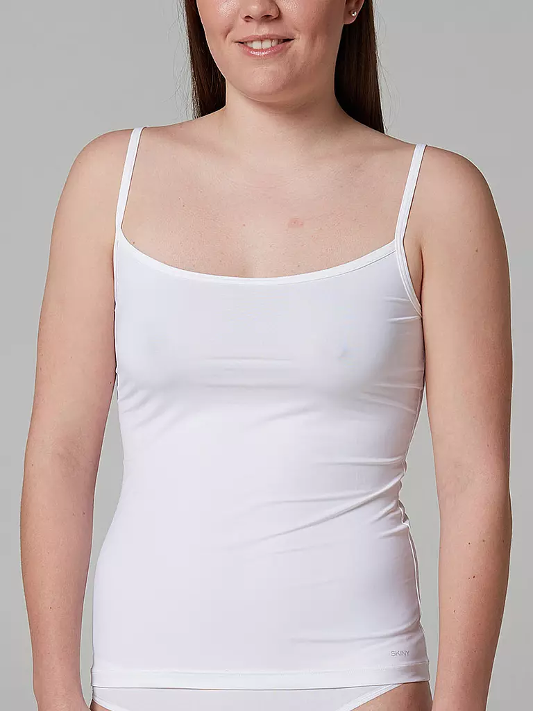SKINY | Top confezione da 2 "Micro Lovers" (Bianco) | Bianco