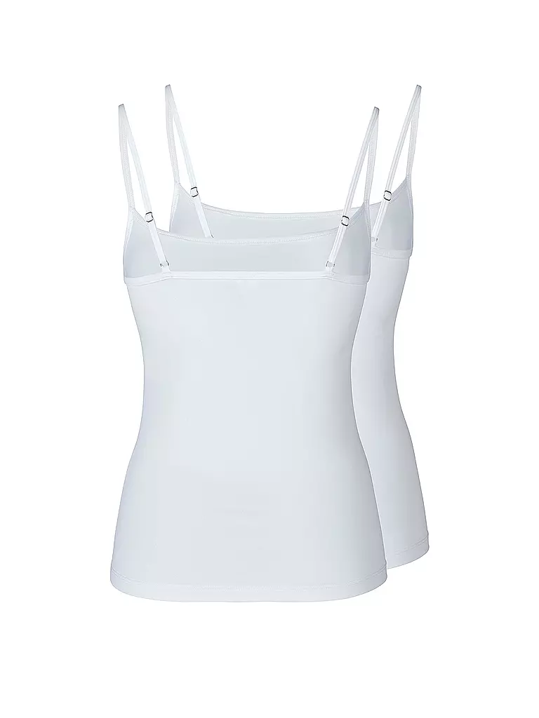 SKINY | Top confezione da 2 "Micro Lovers" (Bianco) | Bianco