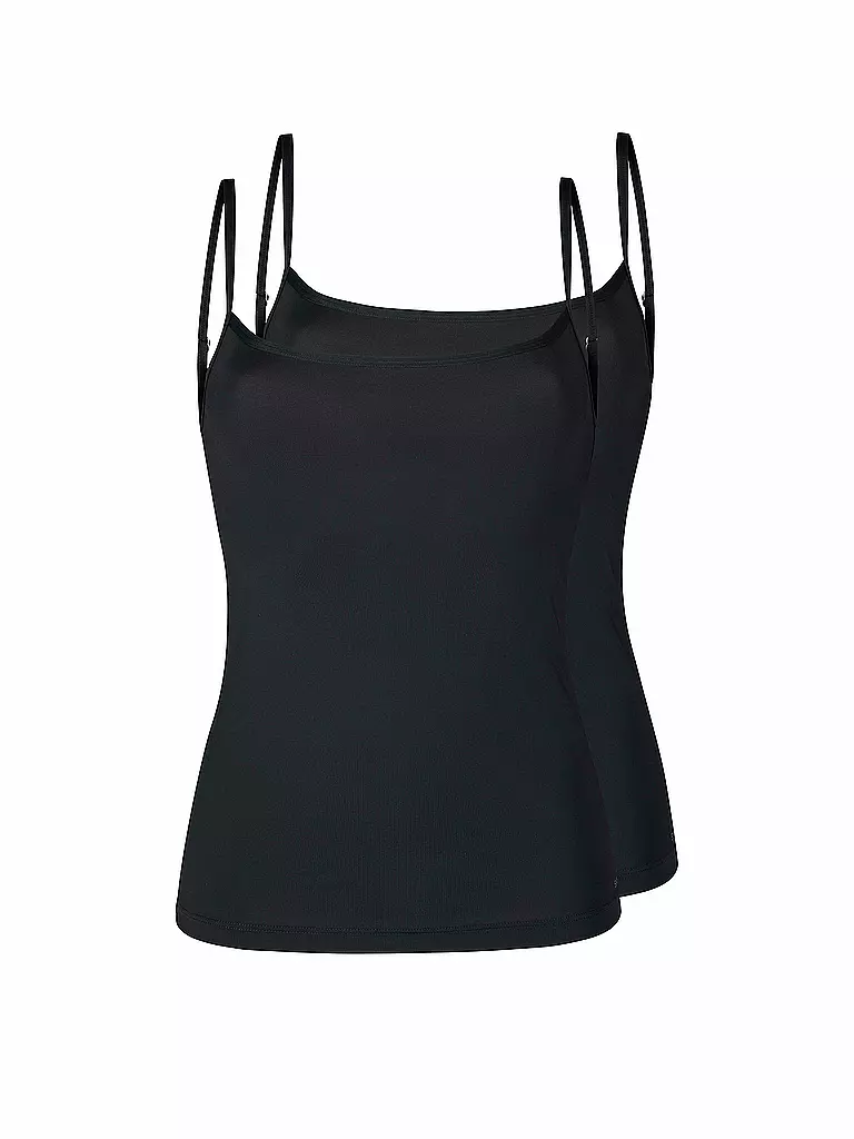 SKINY | Top confezione da 2 "Micro Lovers" (Nero) | Nero