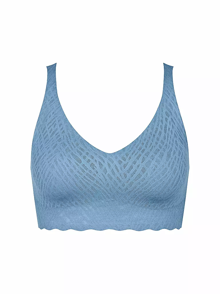 SLOGGI | Bustier ZERO FEEL BLISS azura blue | Blu chiaro