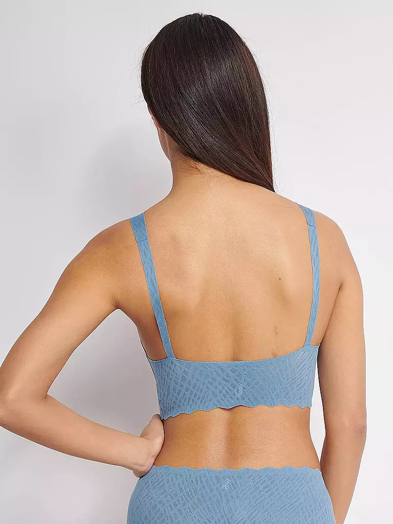 SLOGGI | Bustier ZERO FEEL BLISS azura blue | Blu chiaro