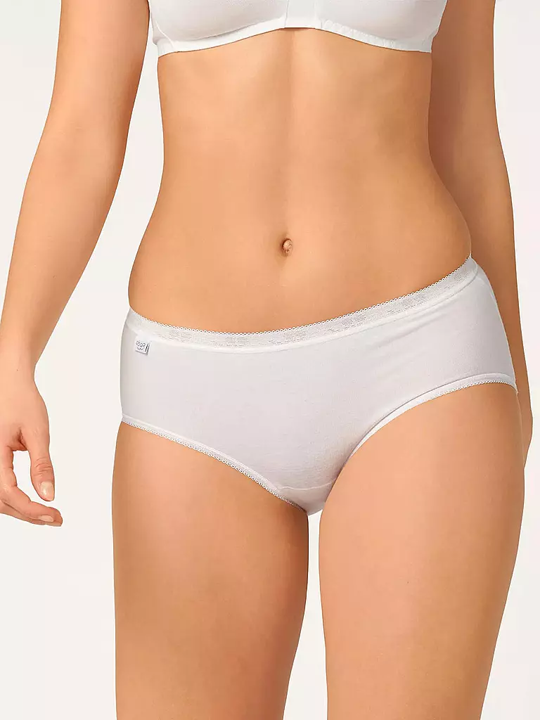 SLOGGI | Midislip Basic confezione da 4 bianco | 