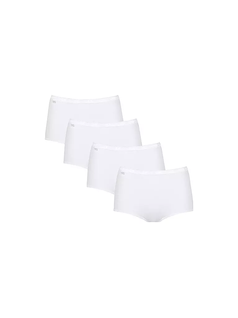 SLOGGI | Slip "Maxi Basic" confezione da 4 (Bianco) | Bianco