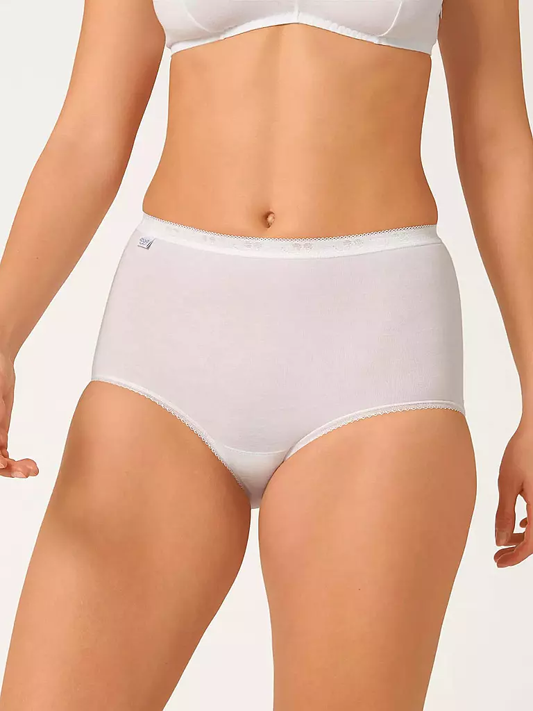 SLOGGI | Slip "Maxi Basic" confezione da 4 (Bianco) | 