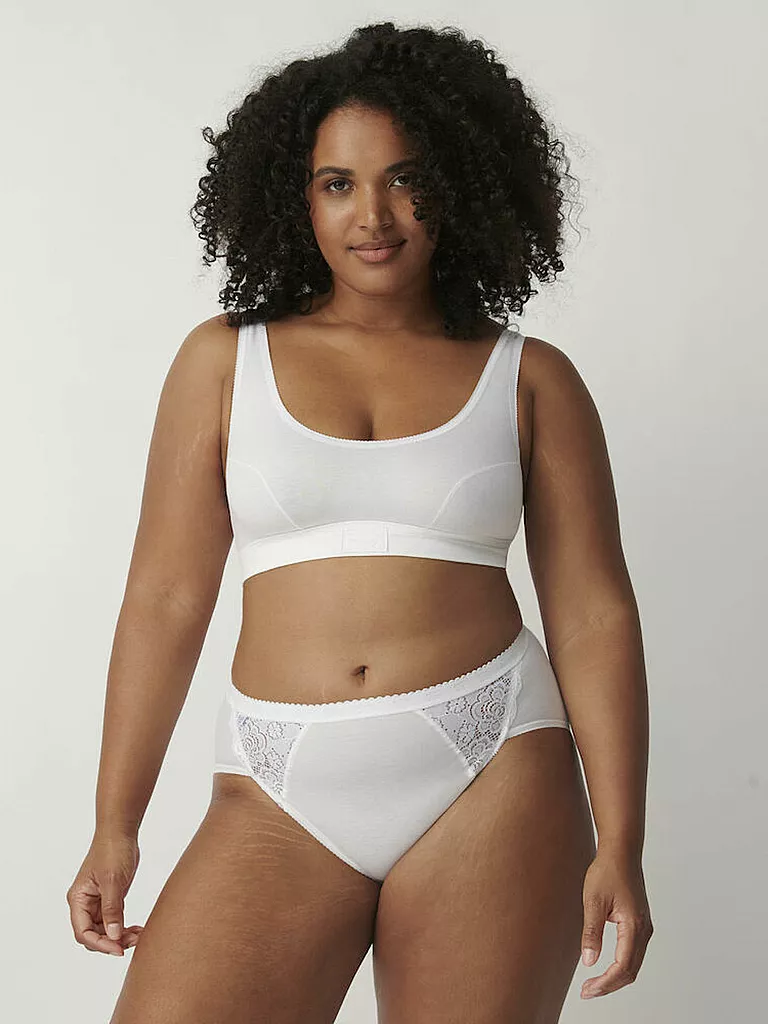 SLOGGI | Slip "Midi Chic" confezione da 4 (Bianco) | Bianco
