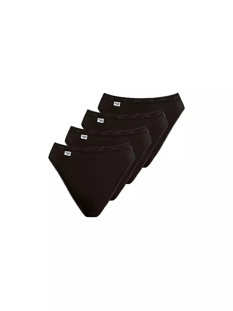 SLOGGI | Slip confezione da 4 "Basic" (Nero) | Nero