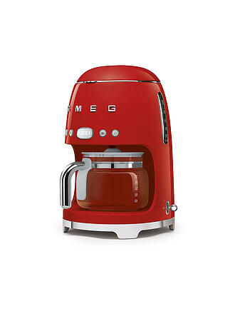 SMEG | Macchina da caffè filtro stile retrò anni '50 rossa DCF02RDEU