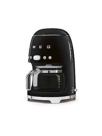 SMEG | Macchina da caffè filtro stile retrò anni '50 Nera DCF02BLEU