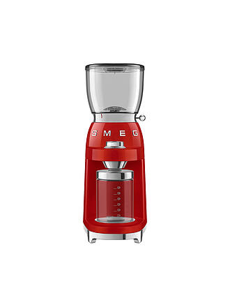SMEG | Macinacaffè stile retrò anni '50 Rosso CGF01RDEU