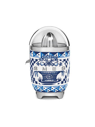 SMEG | Spremiagrumi 700Watt Dolce & Gabbana CJF01DGBEU Blu Mediterraneo