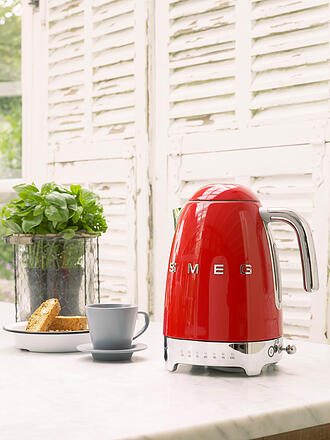 SMEG | Bollitore con temperatura variabile Anni '50 1,7 l Rosso
