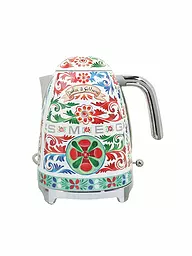 SMEG | Bollitore 1,7l "Dolce Gabbana" KLF03DG (Rosso/Decorato) | Multicolore