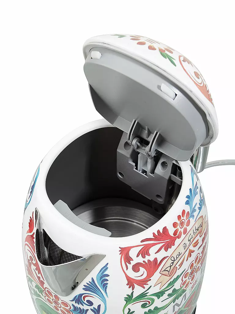 SMEG | Bollitore 1,7l "Dolce Gabbana" KLF03DG (Rosso/Decorato) | 
