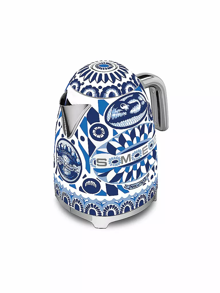 SMEG | Bollitore 1,7l Dolce & Gabbana KLF03DGBEU Blue Mediterraeo | 