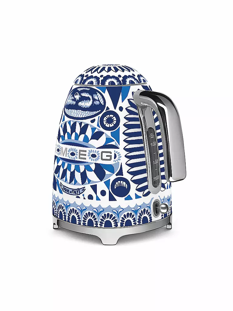 SMEG | Bollitore 1,7l Dolce & Gabbana KLF03DGBEU Blue Mediterraeo | 