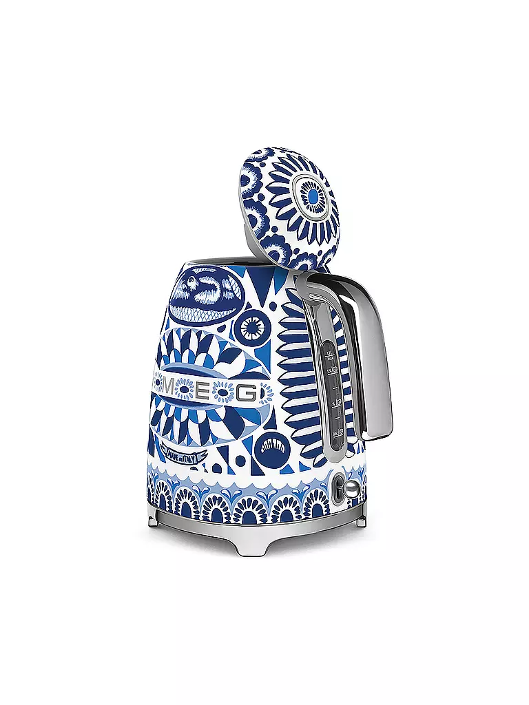 SMEG | Bollitore 1,7l Dolce & Gabbana KLF03DGBEU Blue Mediterraeo | 
