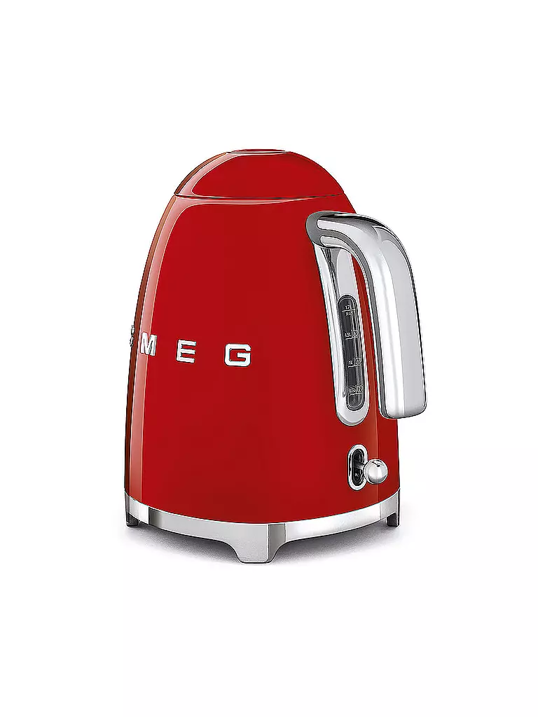SMEG | Bollitore stile retrò anni '50 1,7 l Rosso KLF03RDEU | 