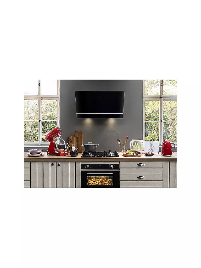 SMEG | Bollitore stile retrò anni '50 1,7 l Rosso KLF03RDEU | 